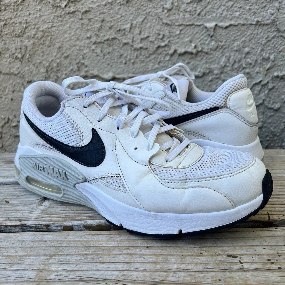 Nike Shoes Men Size 10 Air Max Excee White Black CD4165-100